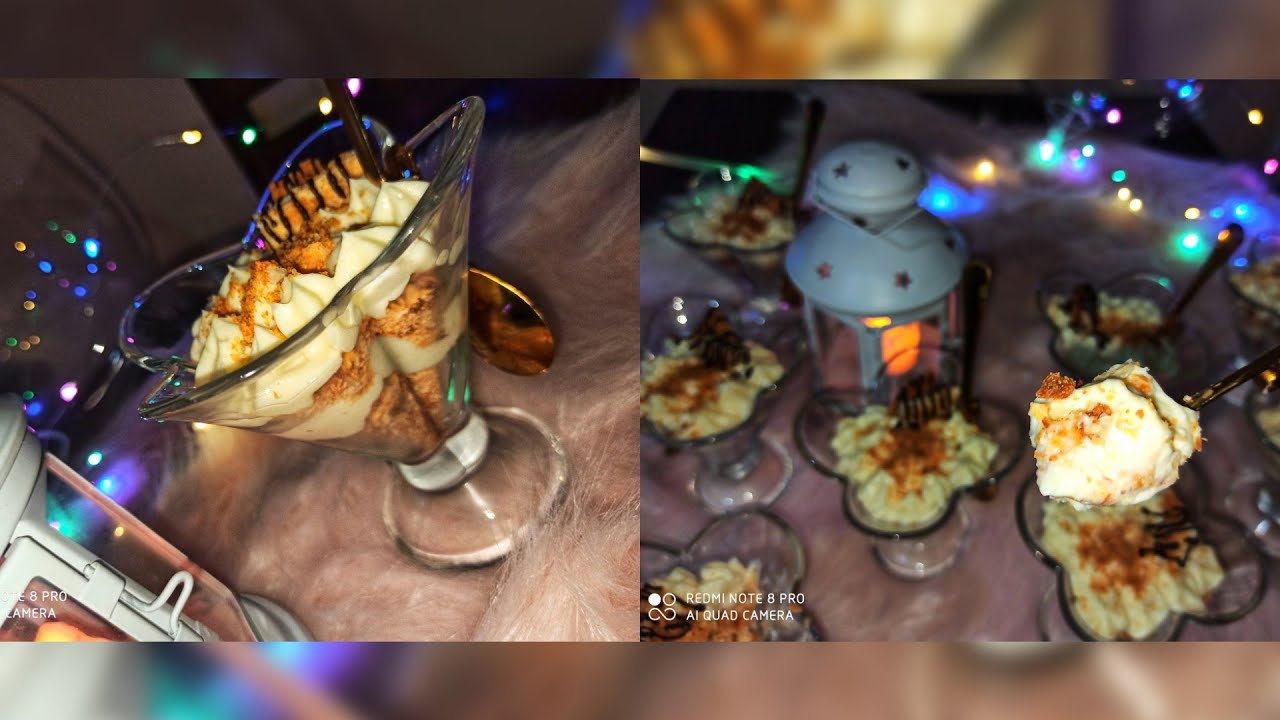 تحلية كؤوس الميلفاي 🍧😋 millefeuille en virrine