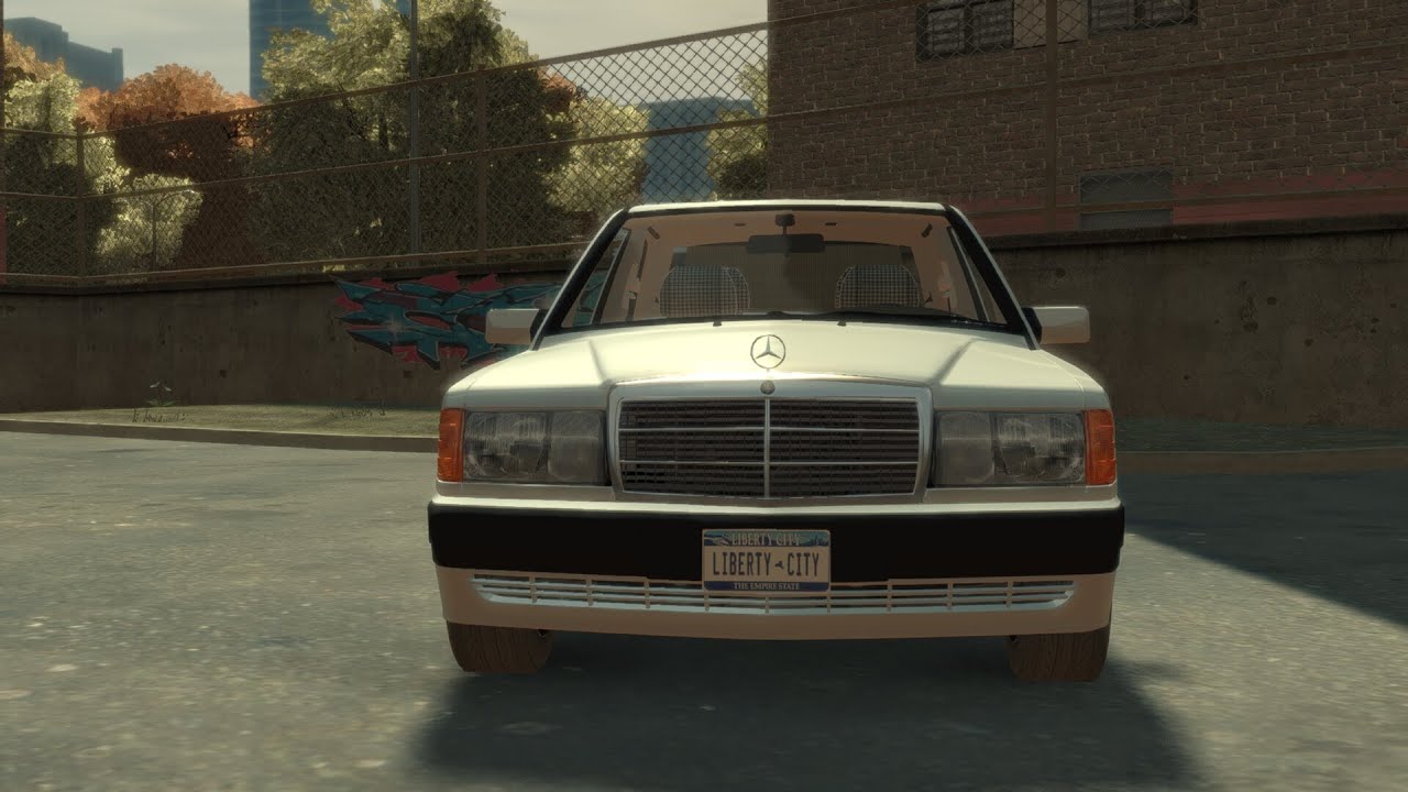 Grand Theft Auto 4 - Mercedes-Benz 190E Preview