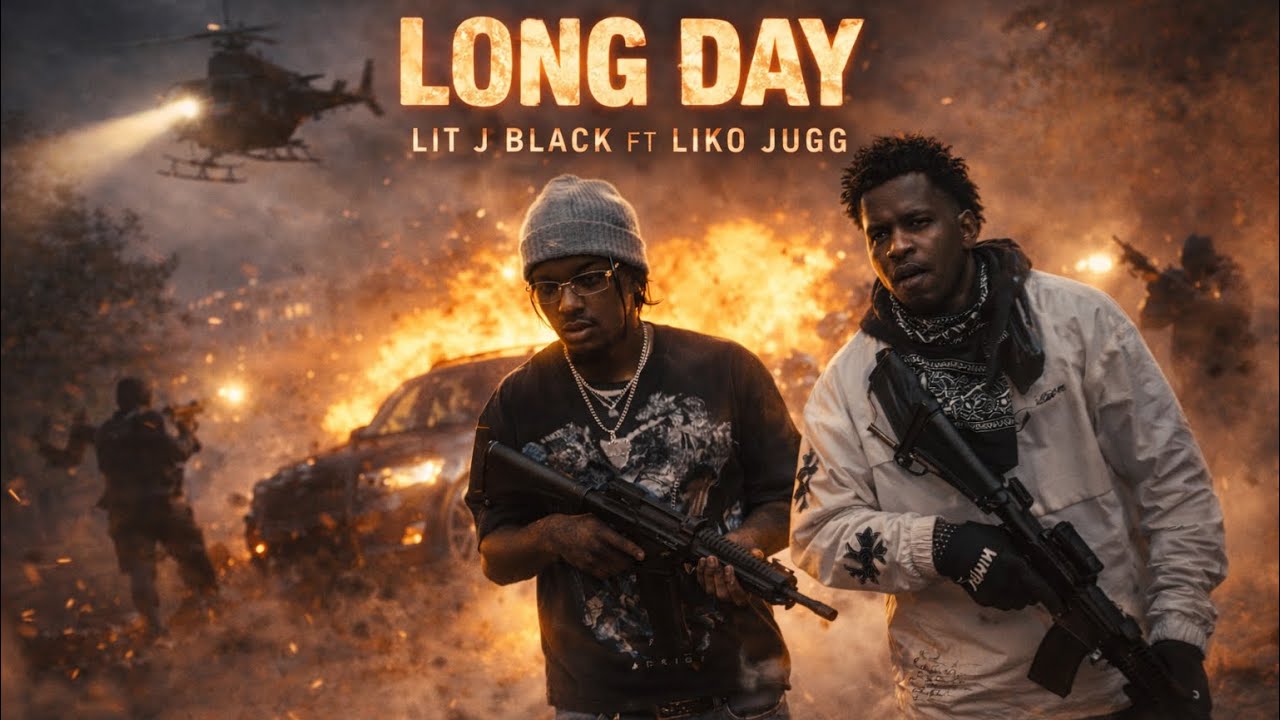 LONG DAY – Lit J Black ft. 128Jugg (Official Audio)