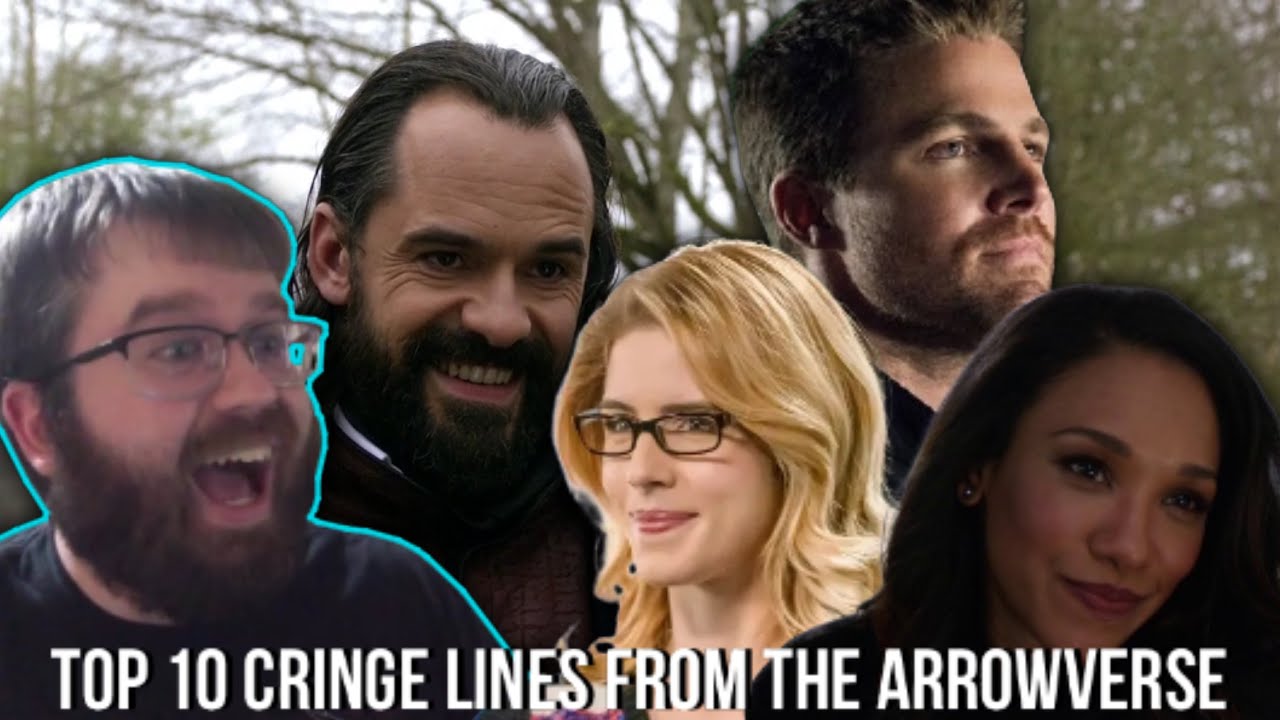 Top 10 Most Cringe Inducing Lines In The Arrowverse REACTION!