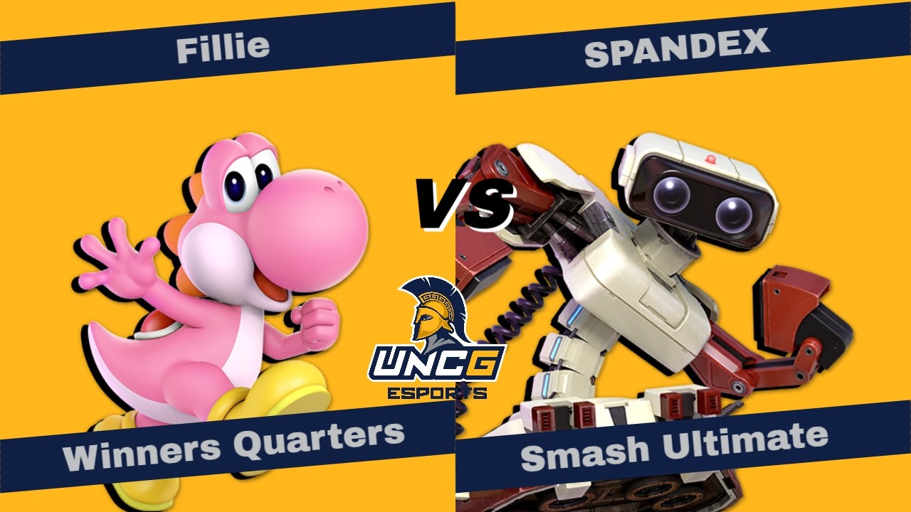 The Monthly at UNCG #2 | Fillie (Yoshi) vs SPANDEX (ROB) | Winners Quarters