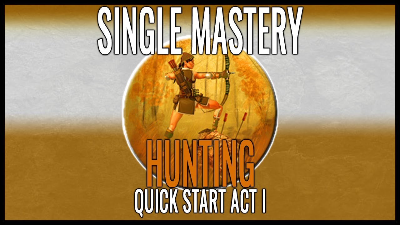 Titan Quest Hunting Single Mastery - Act 1 Quickstart