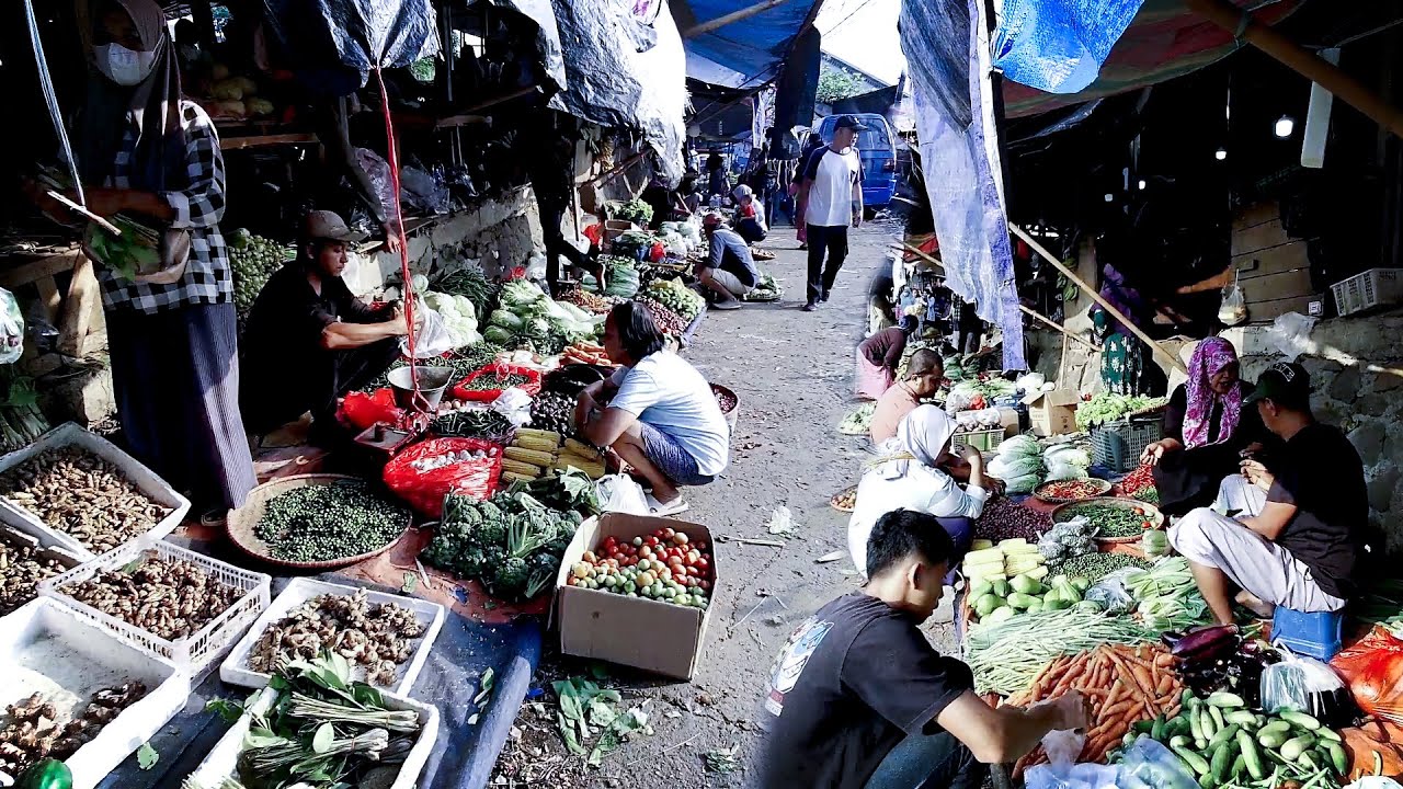 Citeureup Street Market - Citeureup Traditional Market - Pasar Citeureup - Bogor - Jawa Barat