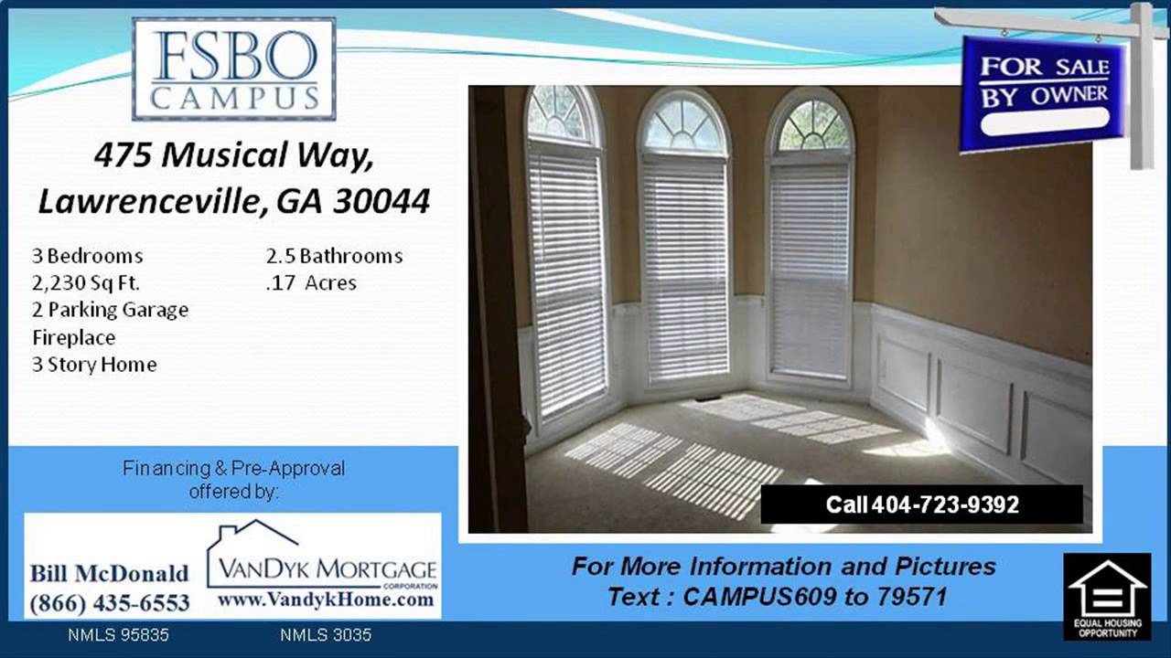 3 Bedroom Home for sale with Fireplace in Lawrenceville GA