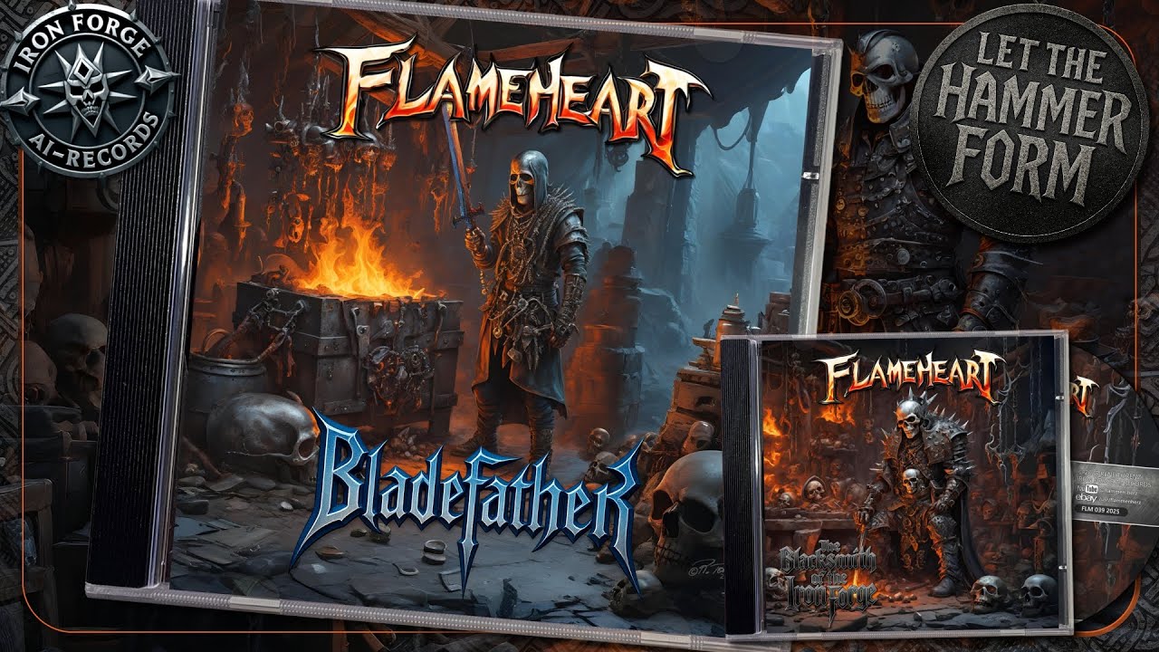 Flameheart - Bladefather (1. Single from the upcoming Iron Forge Saga)