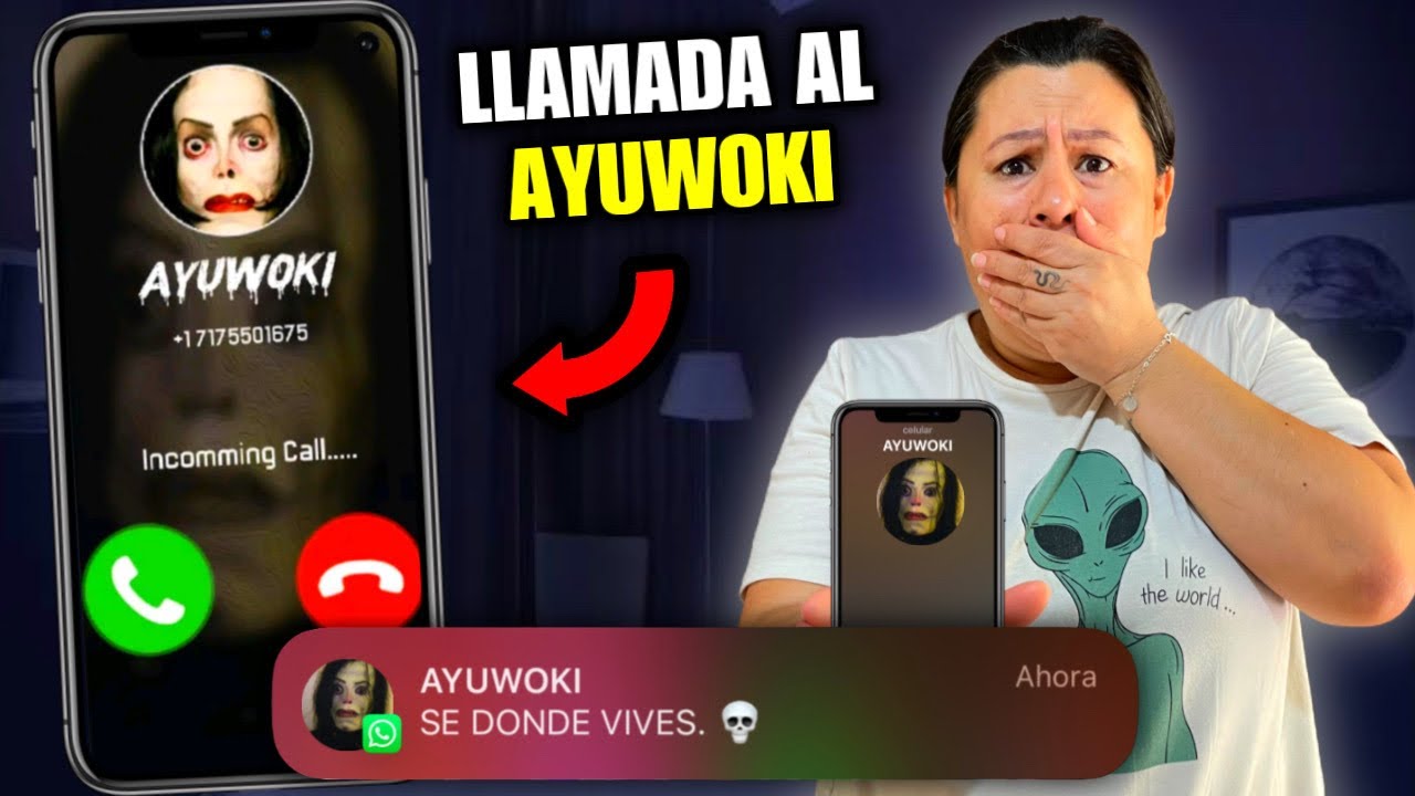EL *AYUWOKI* ESTA EN MI CASA😱 LO LLAMÉ A LAS 3:00AM Y LO QUE ME DIJO ES MUY ATERRADOR🥹