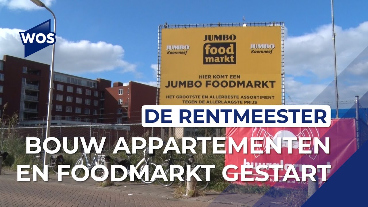Damwanden van De Rentmeester in de grond