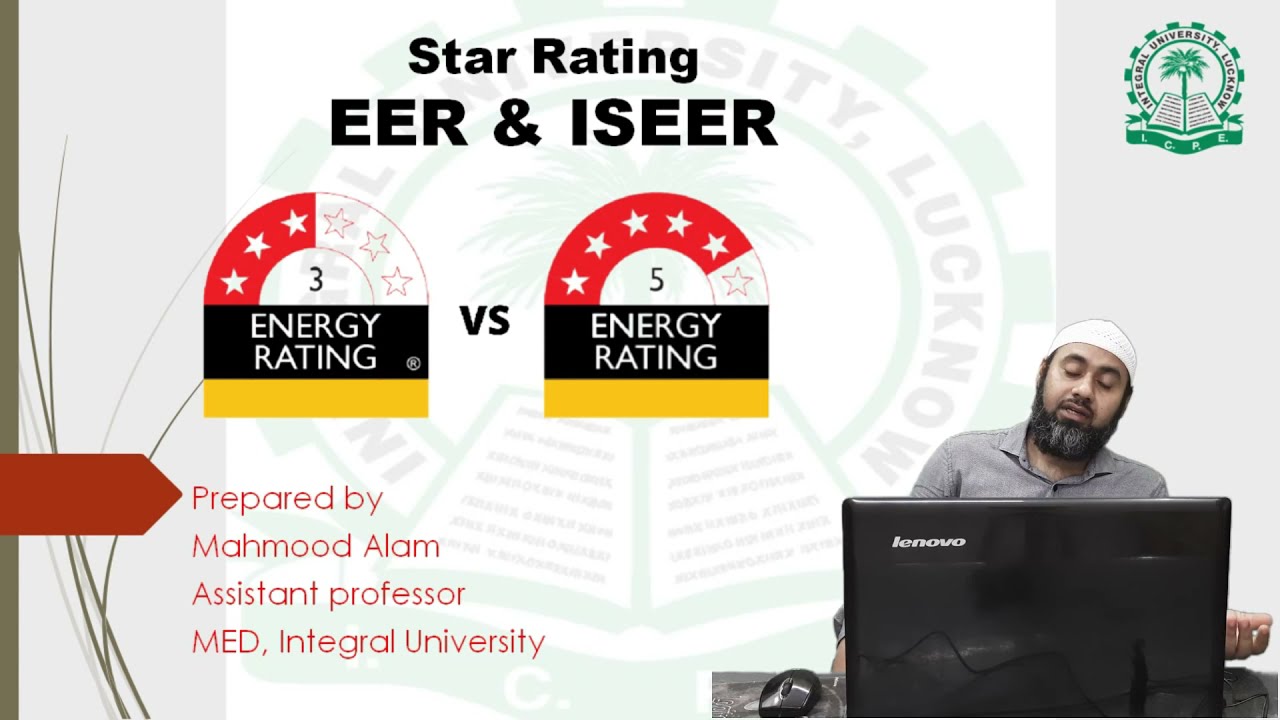 Star Rating of Air Conditioner | EER & ISEER| HVAC Lecture-4
