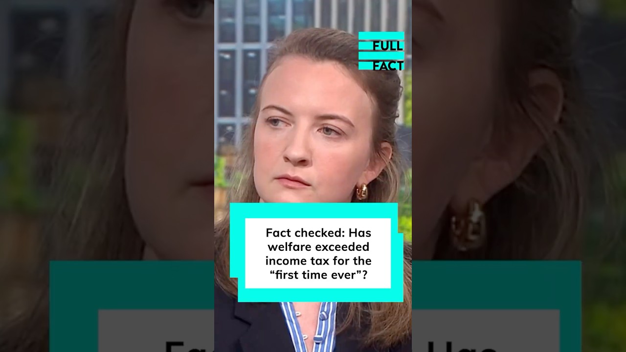 Fact checked: Has welfare exceeded income tax for the 