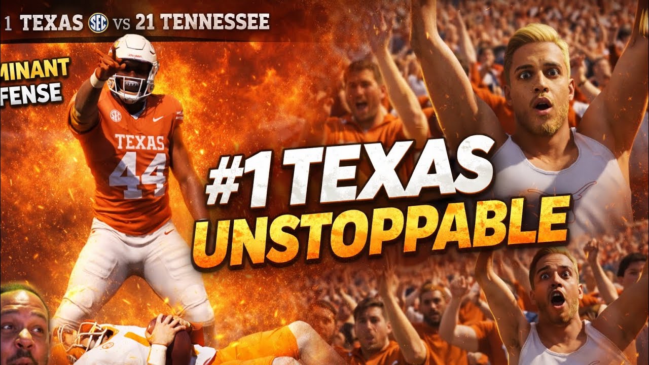 CFB 26/Texas Season 2 Week 12 🆚 #21 Tennessee