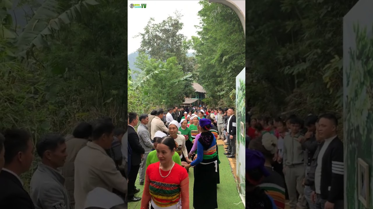 Đ&aacute;m cưới bản #shorts @Longlanh @SapaTv#hoadatmuongtv #damcuoidantocthai #damcuoipuluong