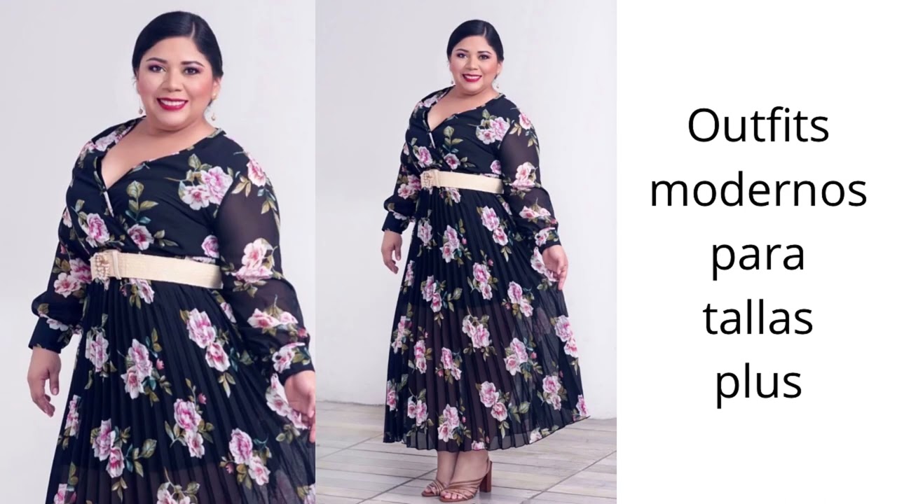 Outfits modernos para tallas plus