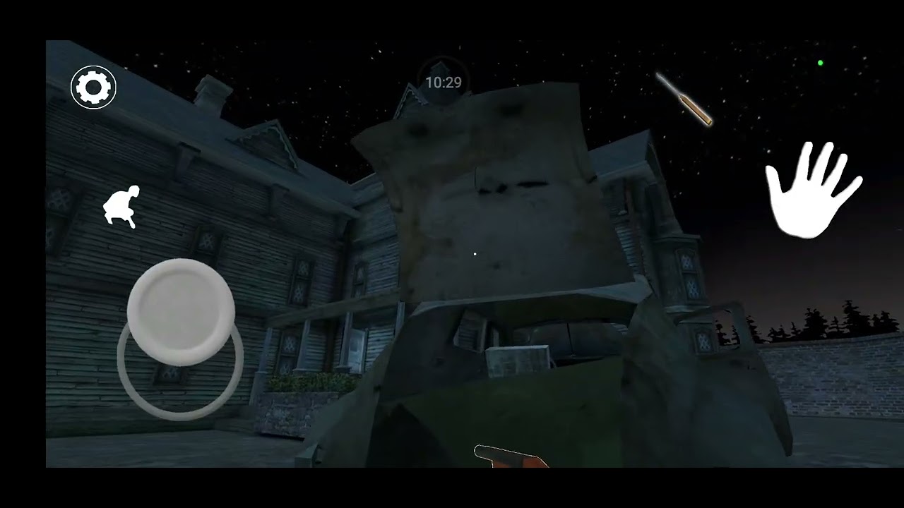 я збижал от грени и деда через калитку!