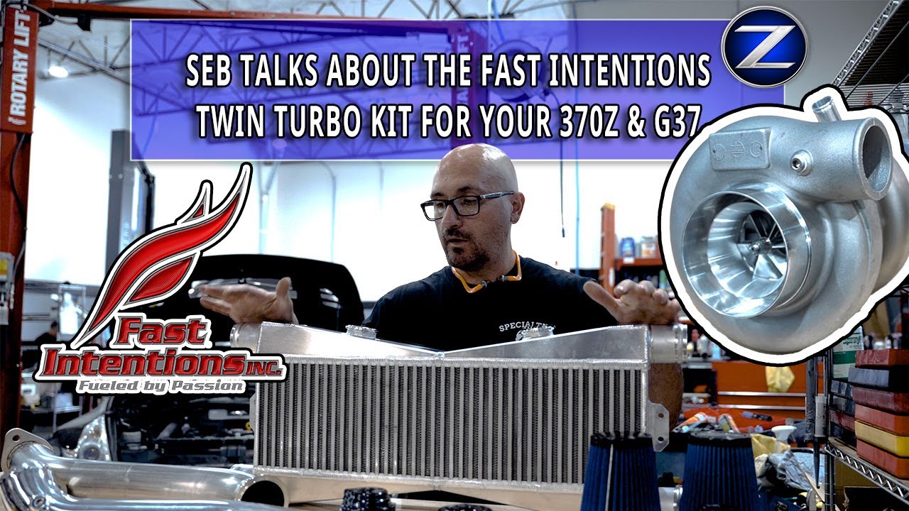 Lets Talk Fast Intentions Twin Turbo Kit For your 370z & G37