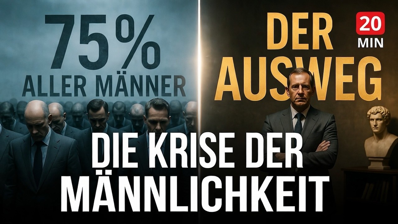 75% der Männer fühlen sich VERLOREN: Die stoische Lösung für die männliche Krise (20 Min)
