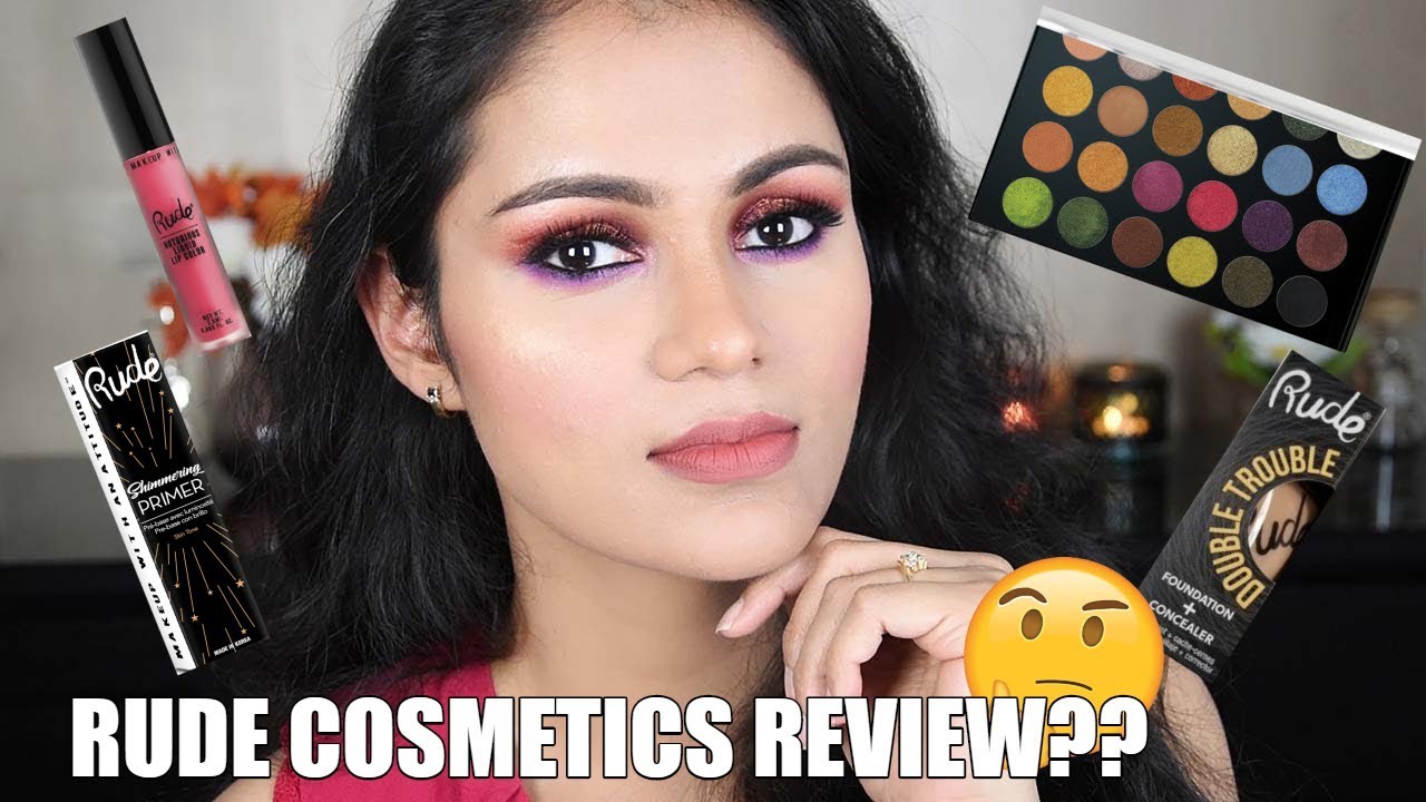 Testing RUDE COSMETICS | First Impressions In Hindi