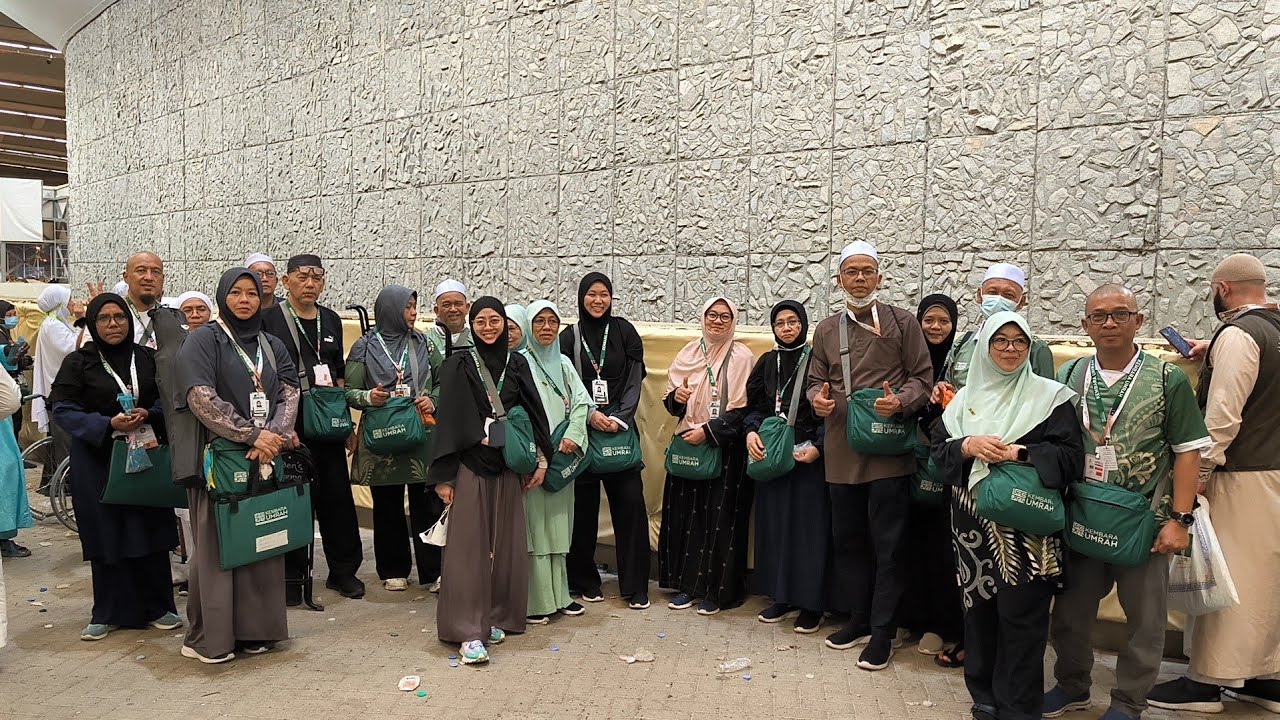 USN DAN JEMAAH HAJI KEMBARA BAS 2 MELAKUKAN NAFAR AWAL DAN MELONTAR JAMRAH PADA 12 ZULHIJJAH