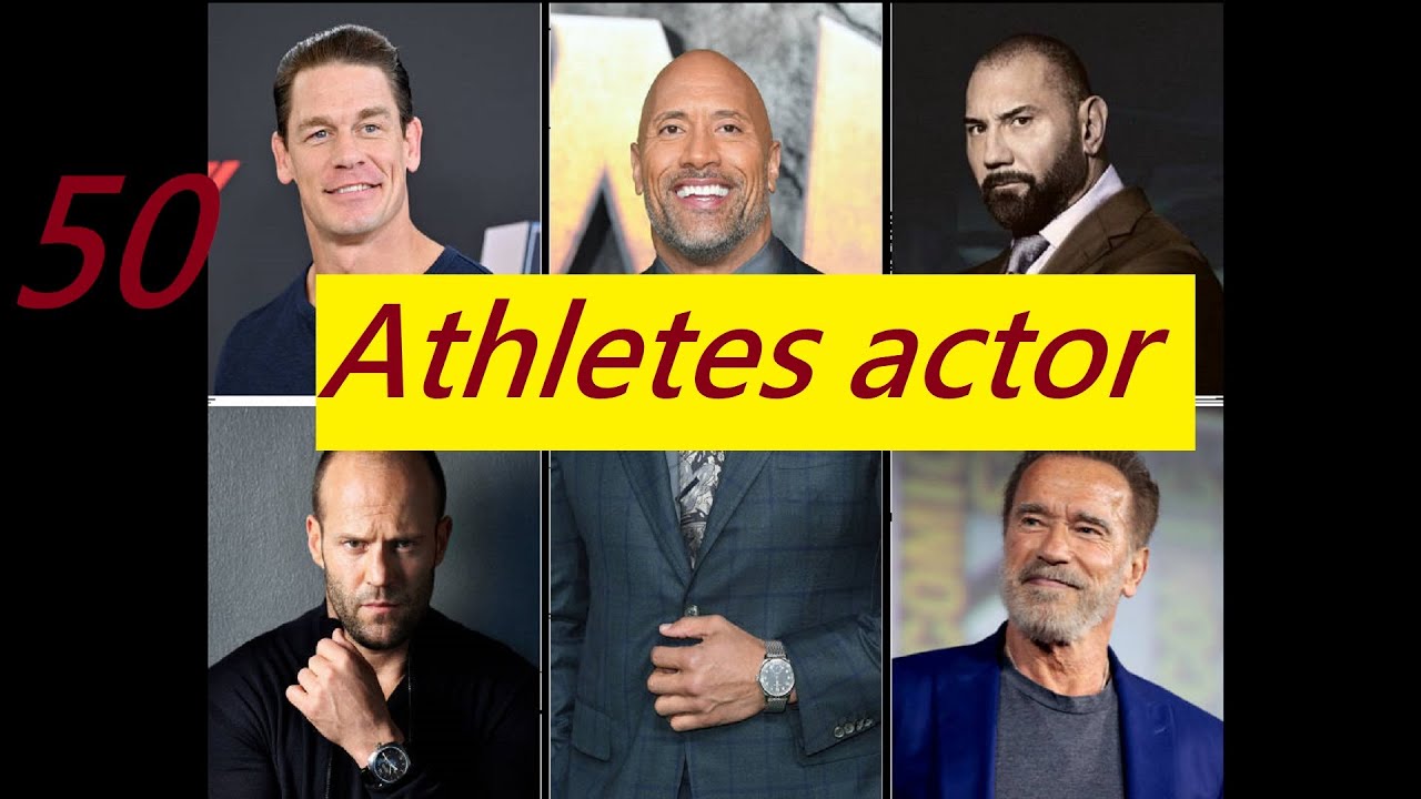 Who Knew? 50 Famous Actors Who Started Out As Athletes.