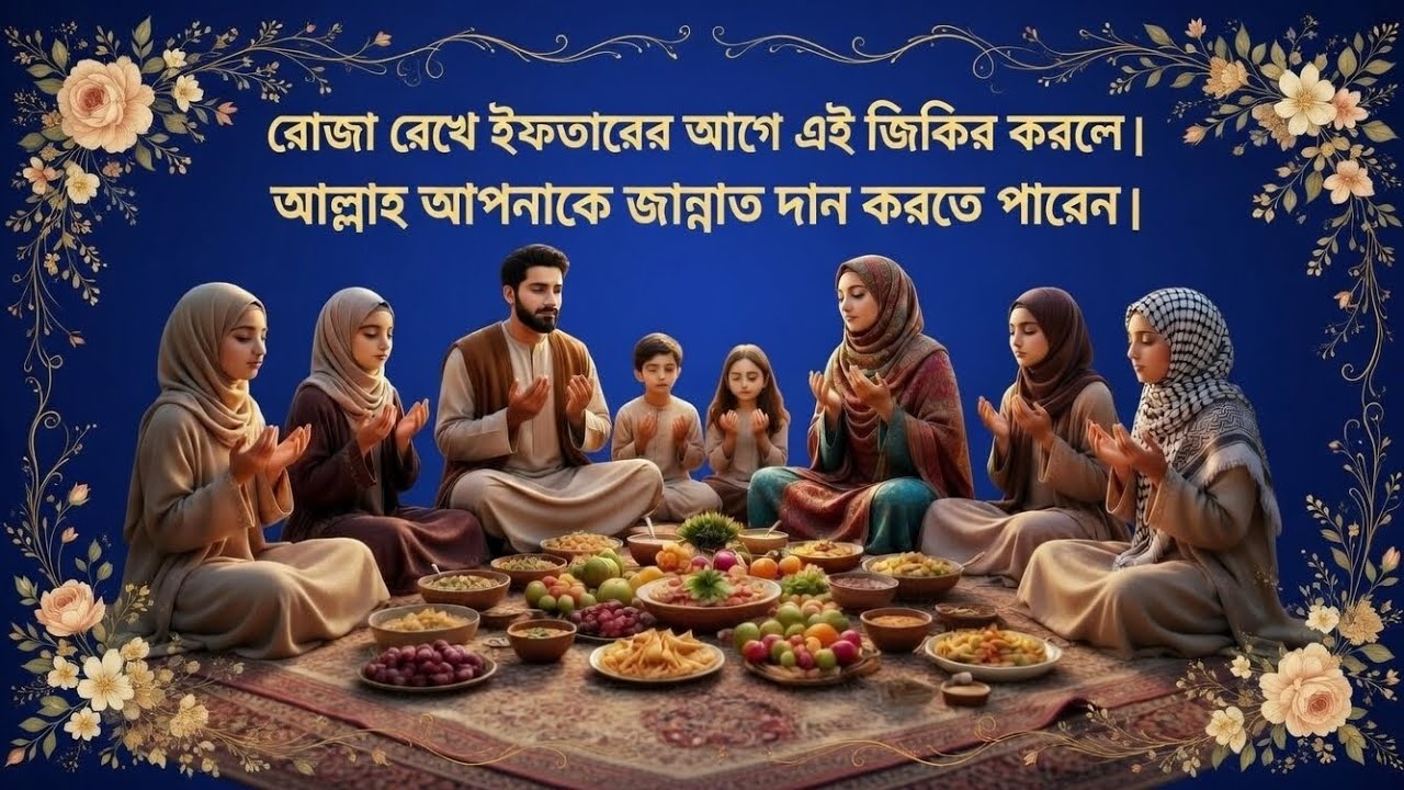 ইফতার আগে এই জিকির করলে। আল্লাহ আপনাকে জান্নাত দান করতে পারেন। Peaceful Shab-e-Barat Night ✅