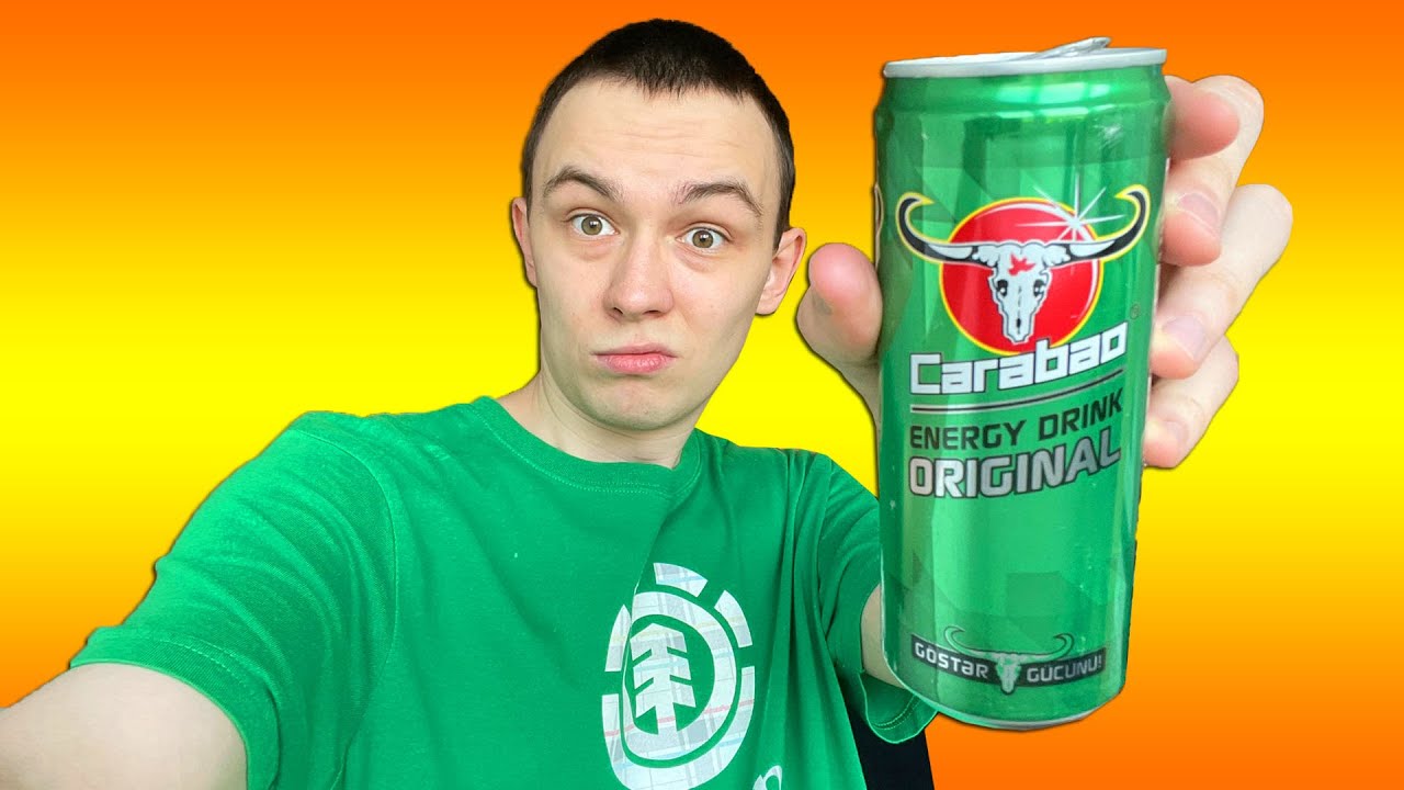 ПРОБУЮ ТАЙСКИЙ ЭНЕРГЕТИК CARABAO ENERGY DRINK!