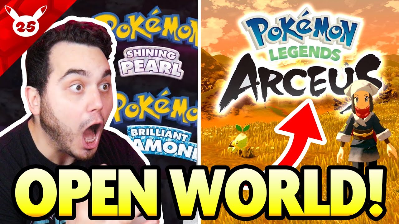 OPEN WORLD POKEMON! NEW Pokemon Presents LIVE Reaction! #Pokemon25