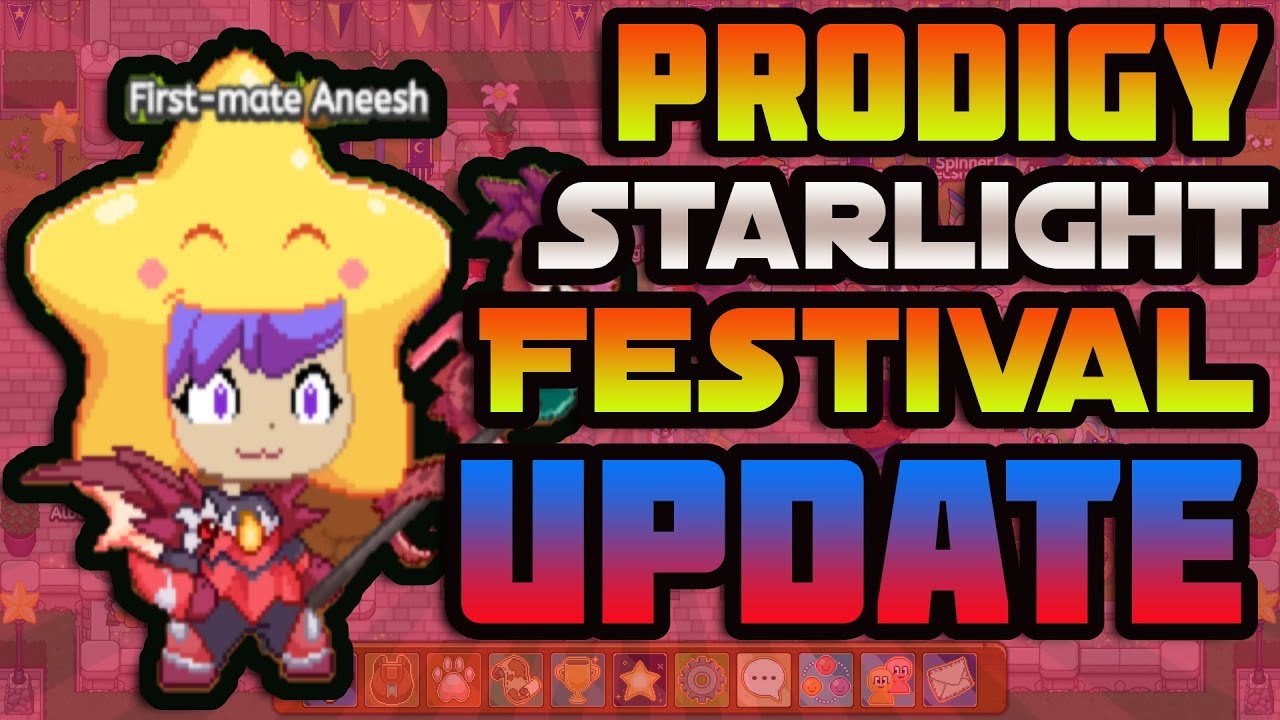 The STARLIGHT FESTIVAL is BACK in Prodigy Math Game (May 2019 New Update)