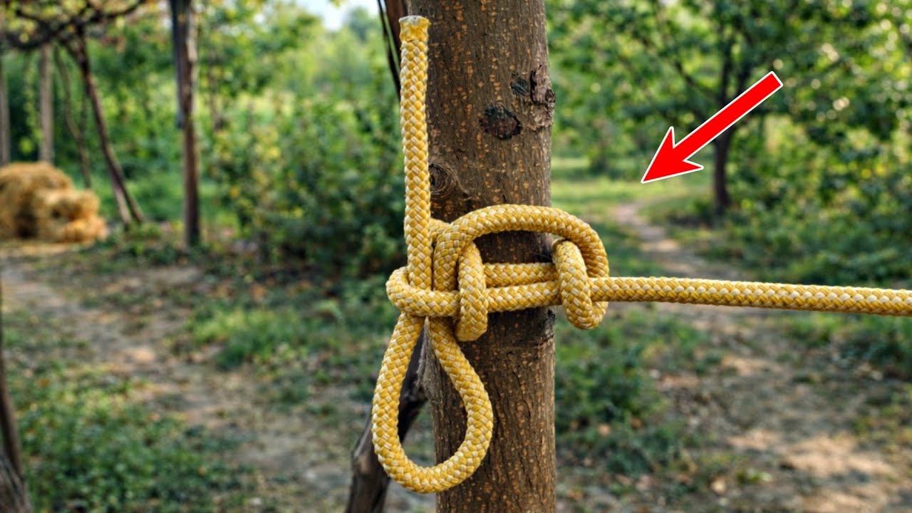 This practical knot works better than most people expect!