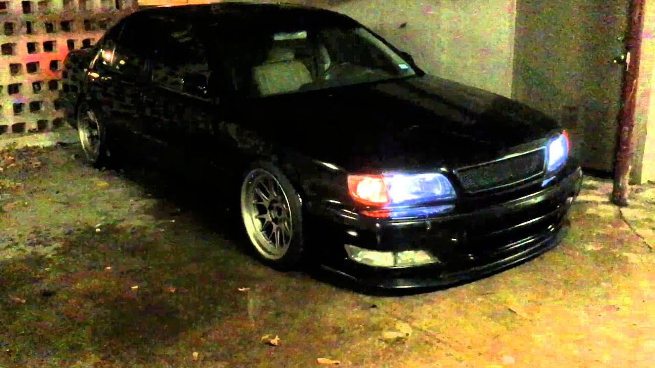 Stanced NISSAN Cefiro A32 | INFINITI I30 LATE NIGHT CAR WASH