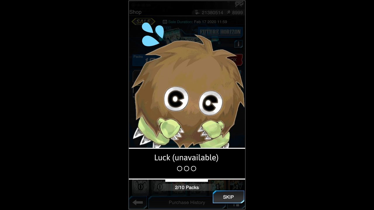 Yugioh Duel Links - Gacha! Opening 10 packs with no LUCK...