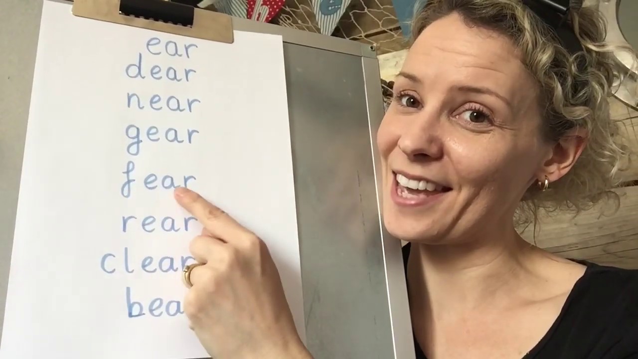 Phase 3 Phonics: the ‘ear’ sound.