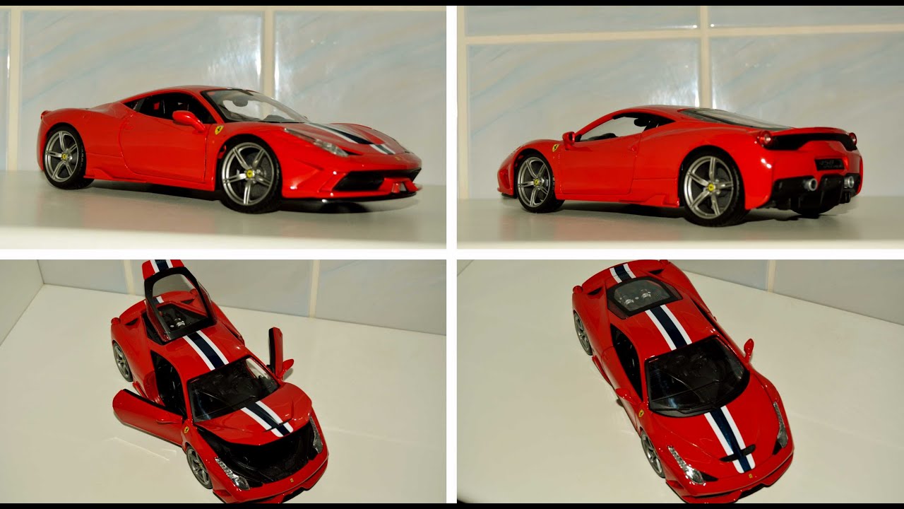 Bburago Ferrari 458 Speciale 1/18 Unboxing