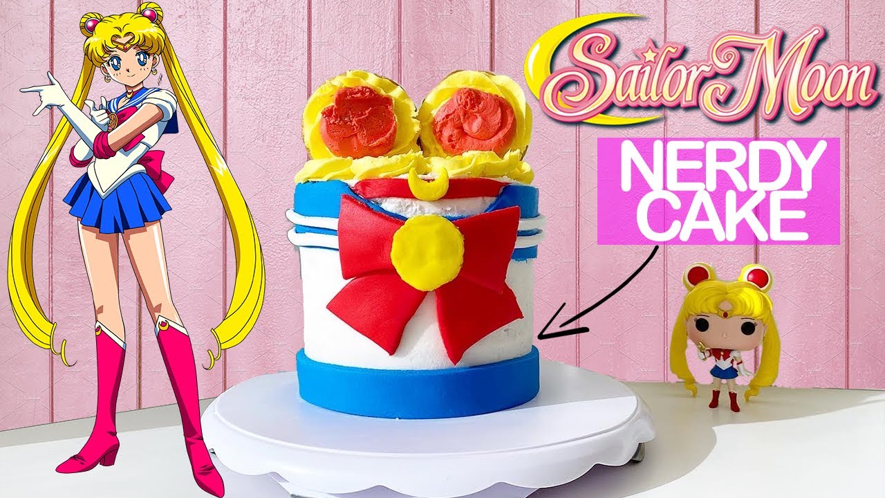 Dan Sheppard Makes a Sailor Moon Cake Inspired by the Sailor Moon Series