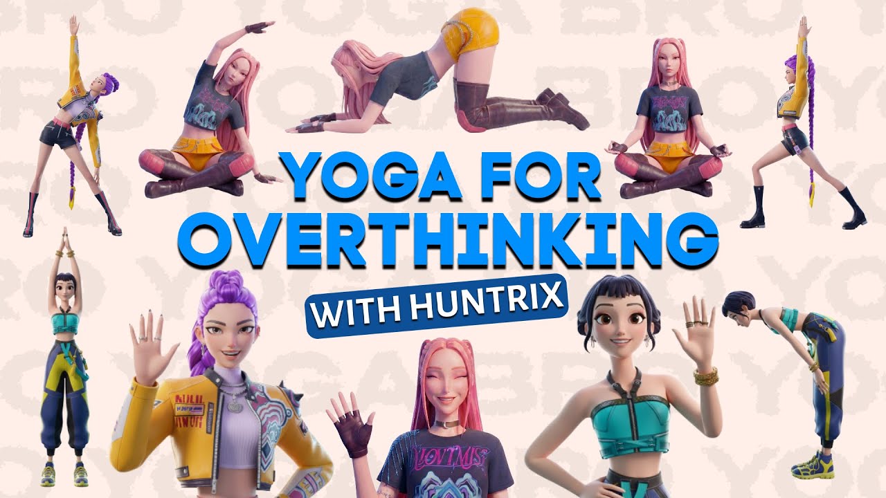 Yoga for Kids | KPop Demon Hunters | Yoga with Huntrix