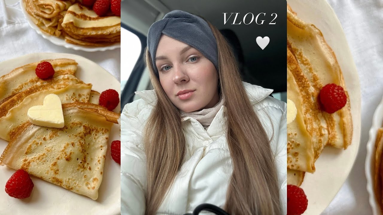 VLOG 2 | ГУЛЯЕМ В ТЦ | ГОТОВИМ БЛИНЫ | 