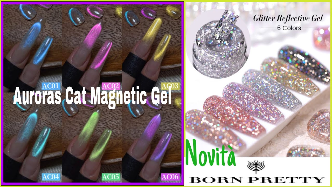 Novità BORN  PRETTY // AURORA CAT MAGNETIC GEL