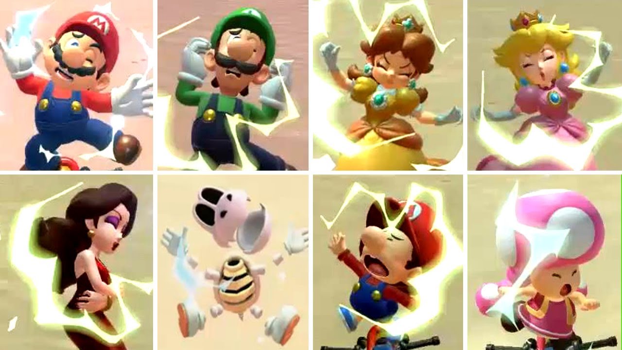 Mario Kart World - All Lightning Reactions