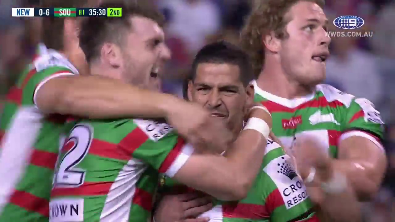 NRL Highlights: Newcastle Knights v South Sydney Rabbitohs - Round 9