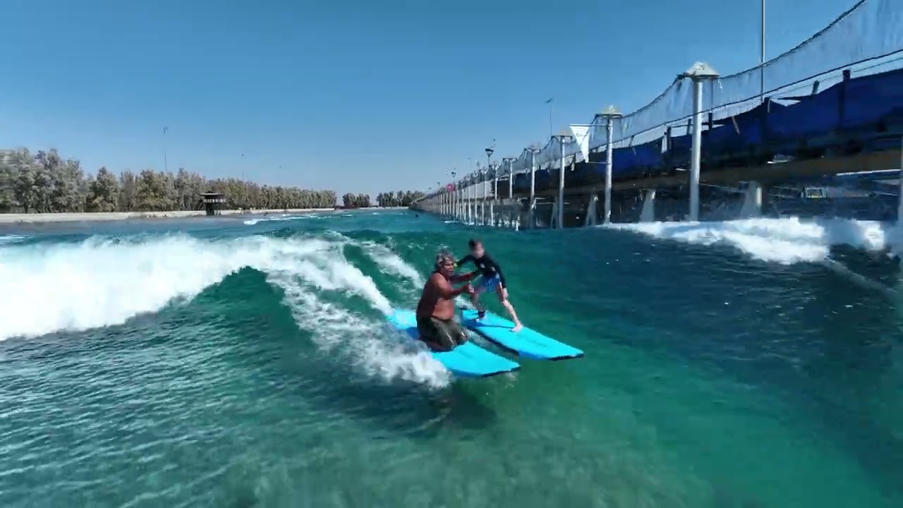 Surf Legend Makes Impressive Save After Student is Knocked Off Surfboard