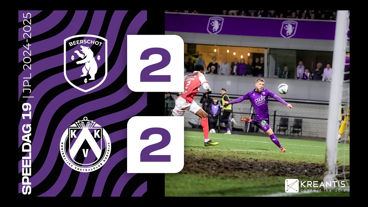 K. BEERSCHOT V.A. 2-2 KV KORTRIJK | #HIGHLIGHTS
