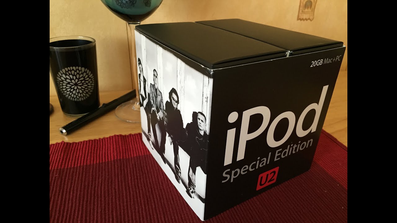 Apple iPod classic 4th generation U2 Special Edition unboxing