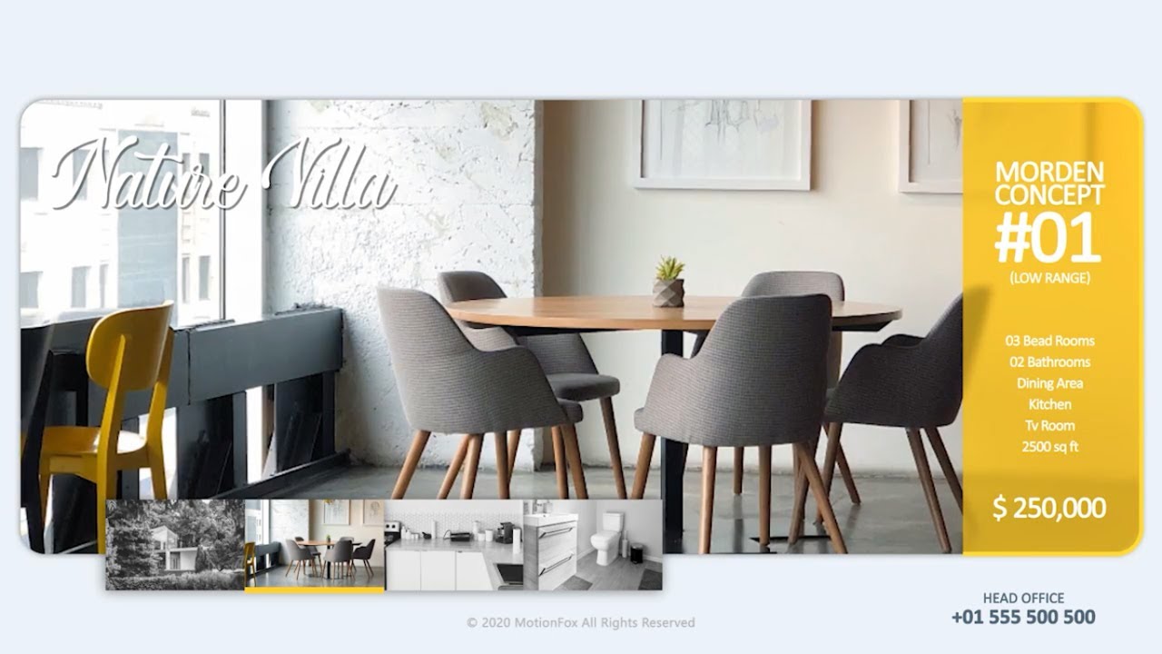 Real Estate Agent Bio Video - After Effects Template