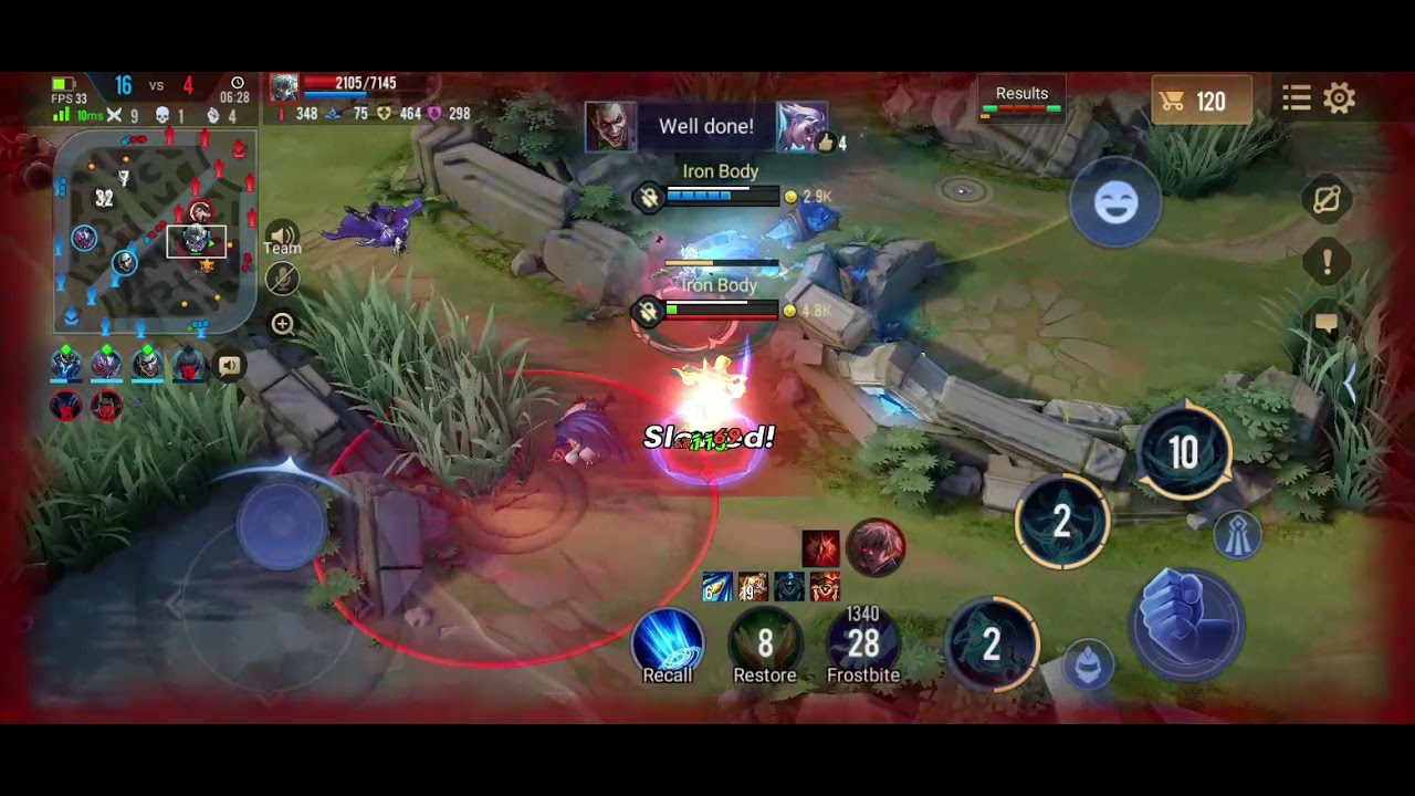 Asia top 1 paine gameplay vs server best errol(Tower dived for mega)
