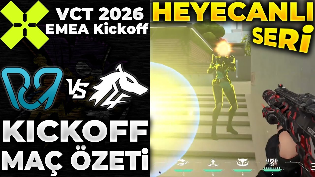 PCIFIC vs ULF MA&Ccedil; &Ouml;ZETİ | VCT 2026 EMEA Kickoff