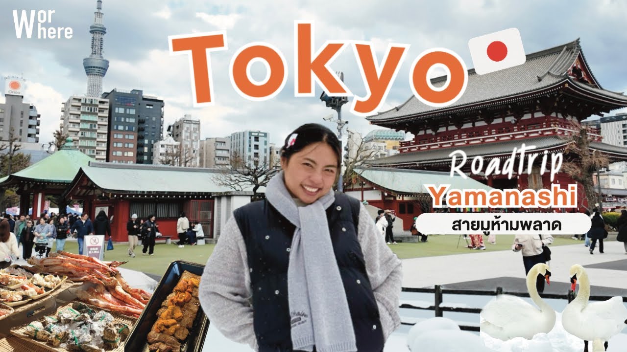 เที่ยว TOKYO  Road Trip  ไหว้พระขอพรวัดดัง | WorWhere