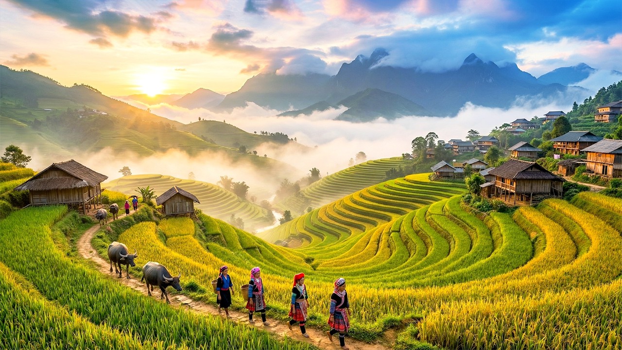 SAPA: How Unique Are the Ripe Rice Fields at an Altitude of 1,600m?