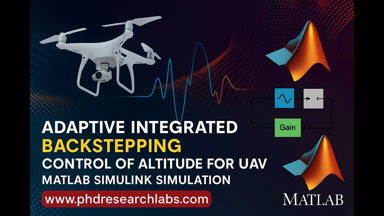 Adaptive Integrated Backstepping Control of UAV Altitude – Advanced Nonlinear Flight Control Matlab