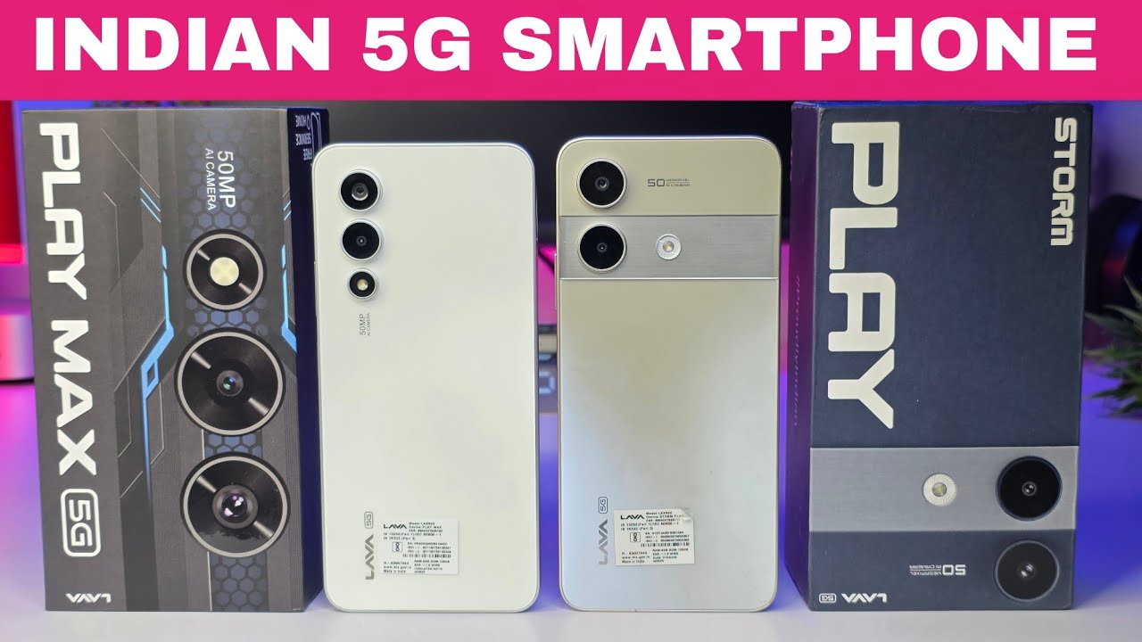 Lava Play Max 5G Vs Lava Storm Play 5G | Unboxing | Comparison | Camera | Price