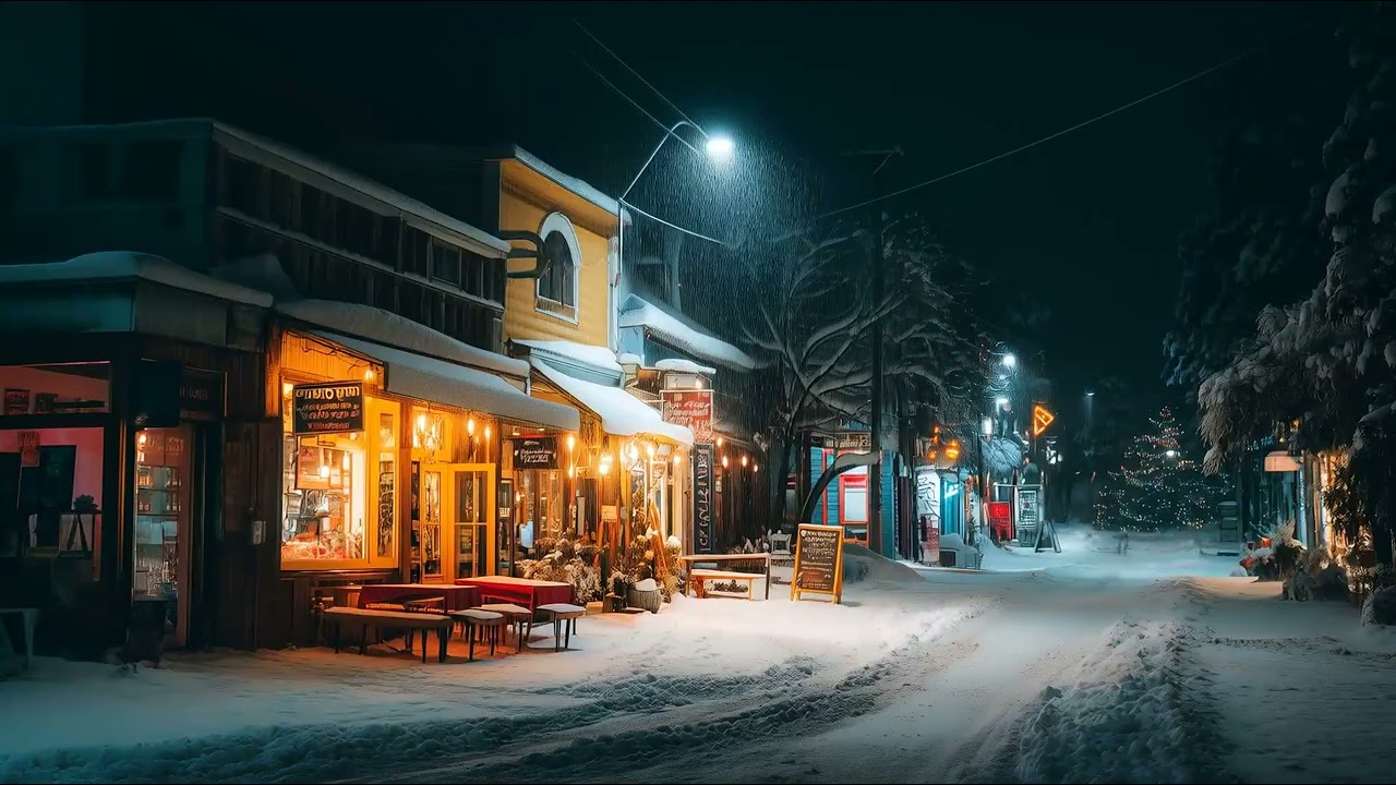 Cozy Winter Jazz Ambience | Vintage Sounds for Holiday Cheer