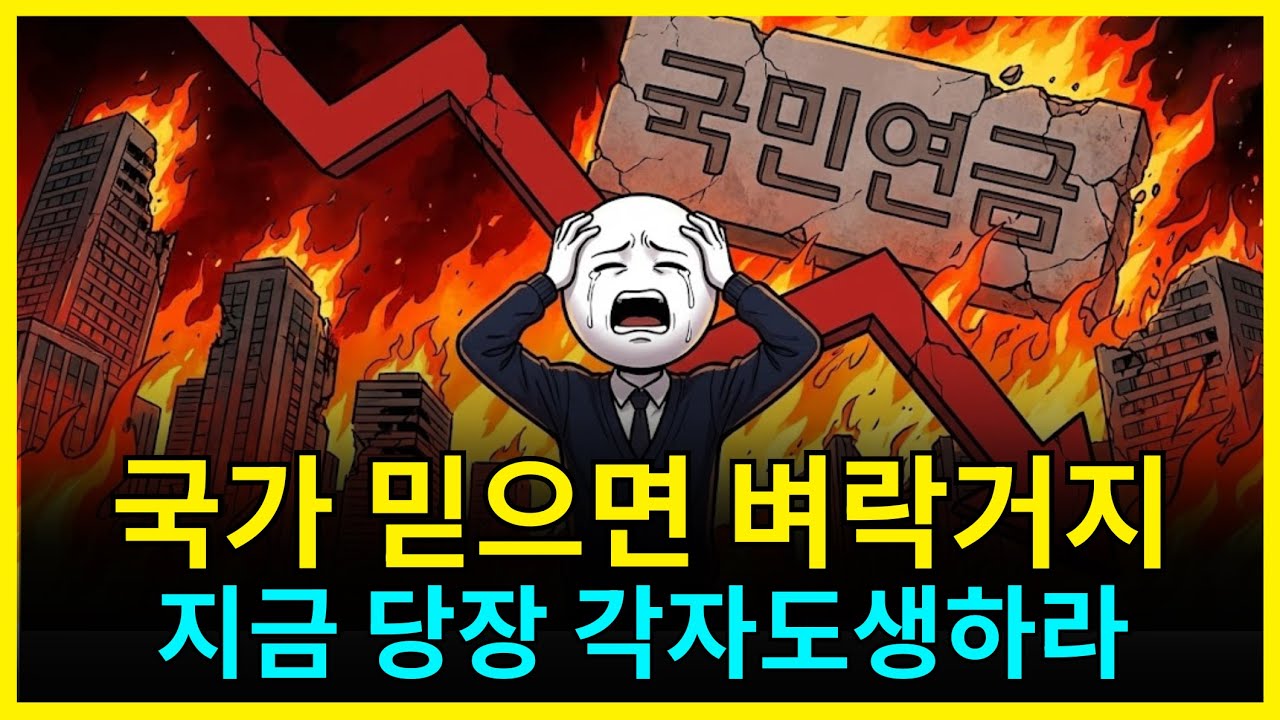 [우리는 속았습니다] 텅 빈 국민연금 곳간: 당신의 노후는 도둑맞았습니다