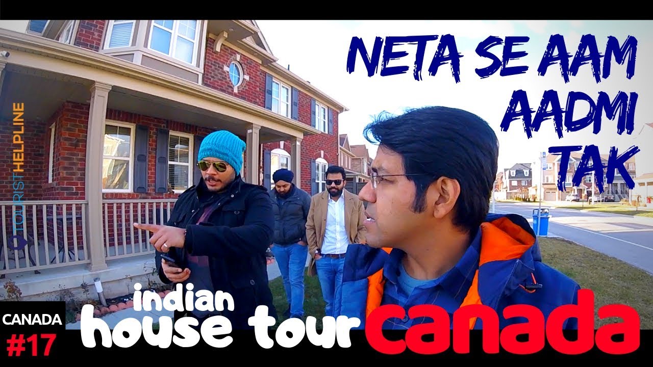 INDIANS IN CANADA - House Tour | Gurudwara | Politics